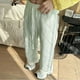 thumbnail image 4 of Pantalones largos para hombre, informales, gruesos, de color liso, cálidos, de lana de cordero, rectos, con bolsillos, de poliéster, 4 of 5
