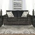 thumbnail image 5 of Roundhill Furniture Nason Wide Wale Corduroy Loveseat, Charcoal, 5 of 5