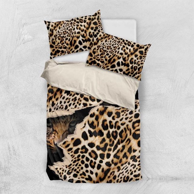 Africa Leopard Skin Pattern Bedding Set Version 02 LT9
