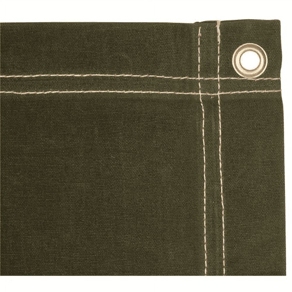 4 Ft. x 4 Ft. Brown 10 Oz. Canvas Tarp - Walmart.com
