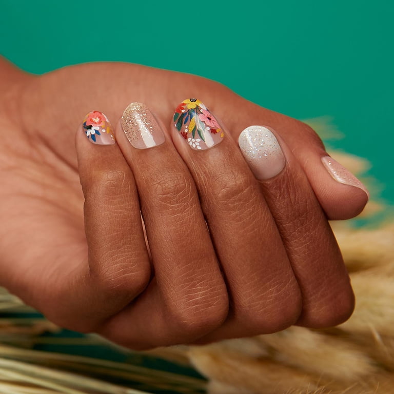Dashing Diva Gloss Gel Nail Polish Strips, Wallflower Frenzy photo 4