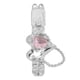 thumbnail image 4 of Pinza para el pelo de acero inoxidable con diamantes de imitación para mujer, horquilla para niña, accesorio de estilo encantador, 4 of 14