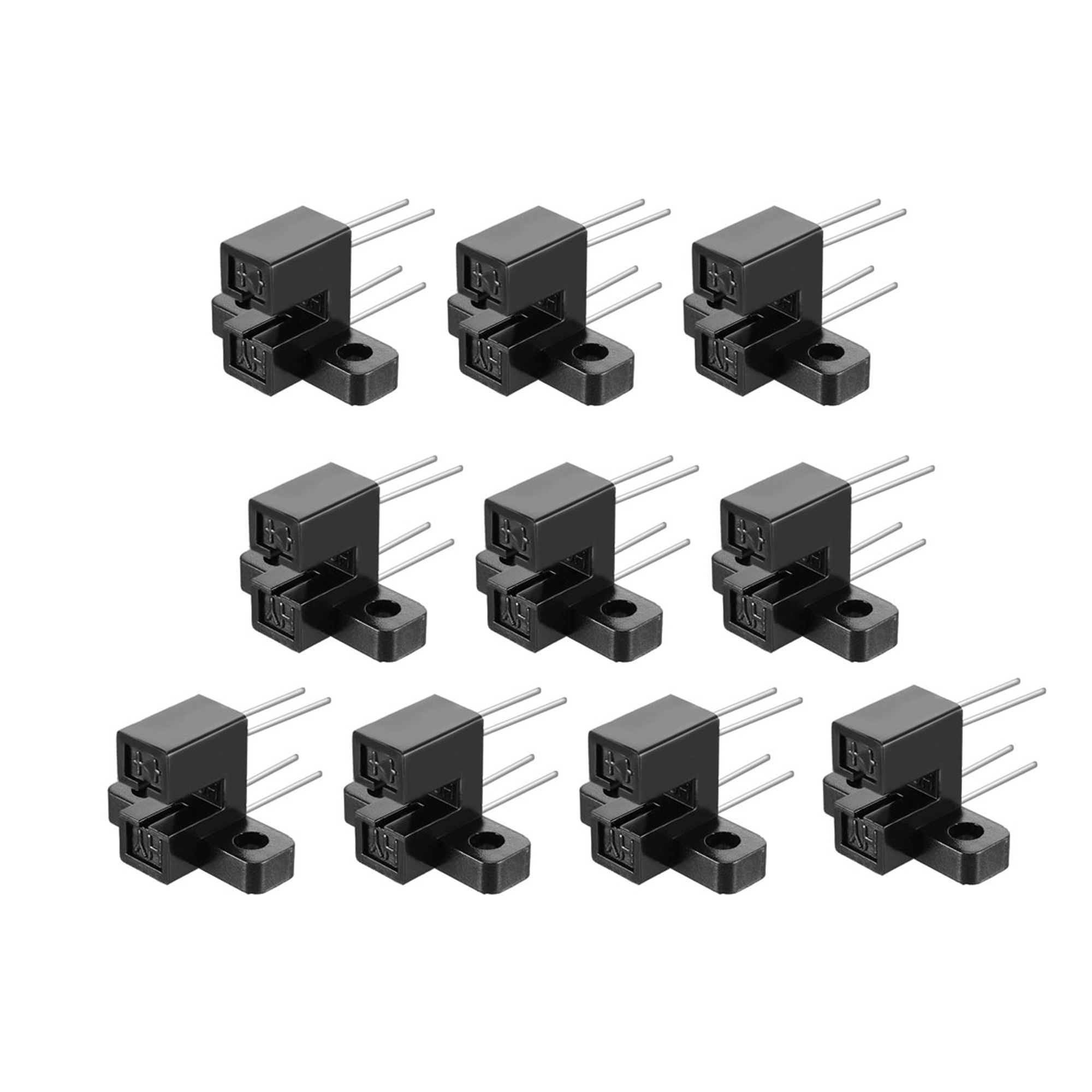 10Pcs 7/64" Slot PCB Photo Interrupter Slotted Optical Sensor Switch