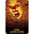 thumbnail image 1 of Placa Metal Vintage Lost Boys Pintura Hierro Rectangular Barra Pared 20x30cm, 1 of 9