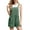 Green, variant on Asklazy Women's Summer Casual Rompers Bib Short Overalls Loose Jumpsuit Beach Outfits Travel Vacation Clothes