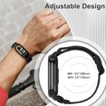 thumbnail image 4 of Elastic Band for Xiaomi Smart Band 10/9/8 for Women Men, Adjustable Replacement Wriststraps - Soft Nylon Lightweight Band, 4 of 7
