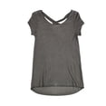 thumbnail image 1 of bar III T-Shirt Basique à Dos à Bretelles pour Femmes, Gris, Petit, 1 of 2