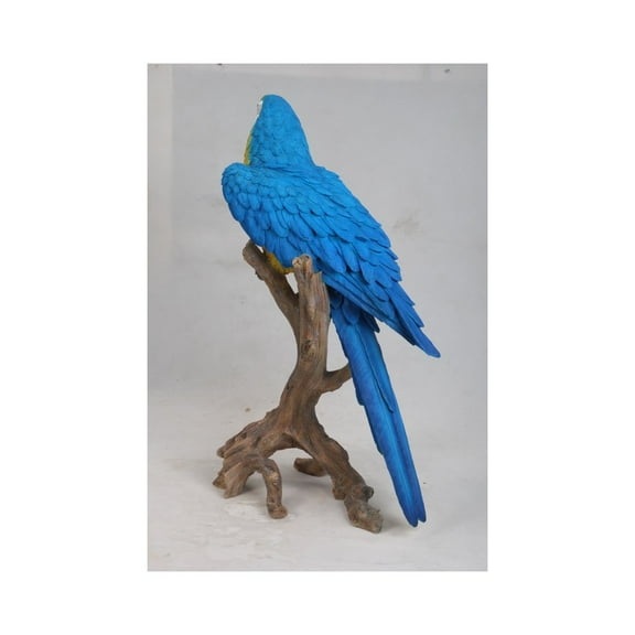 Hi-Line Gift Ltd. Large Blue/Yellow Macaw Statue
