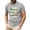 Light Gray, variant on Men's St. Patrick's Day Beer Quote Graphic Crew Neck Short Sleeve T Shirt Funny Letter Casual Top