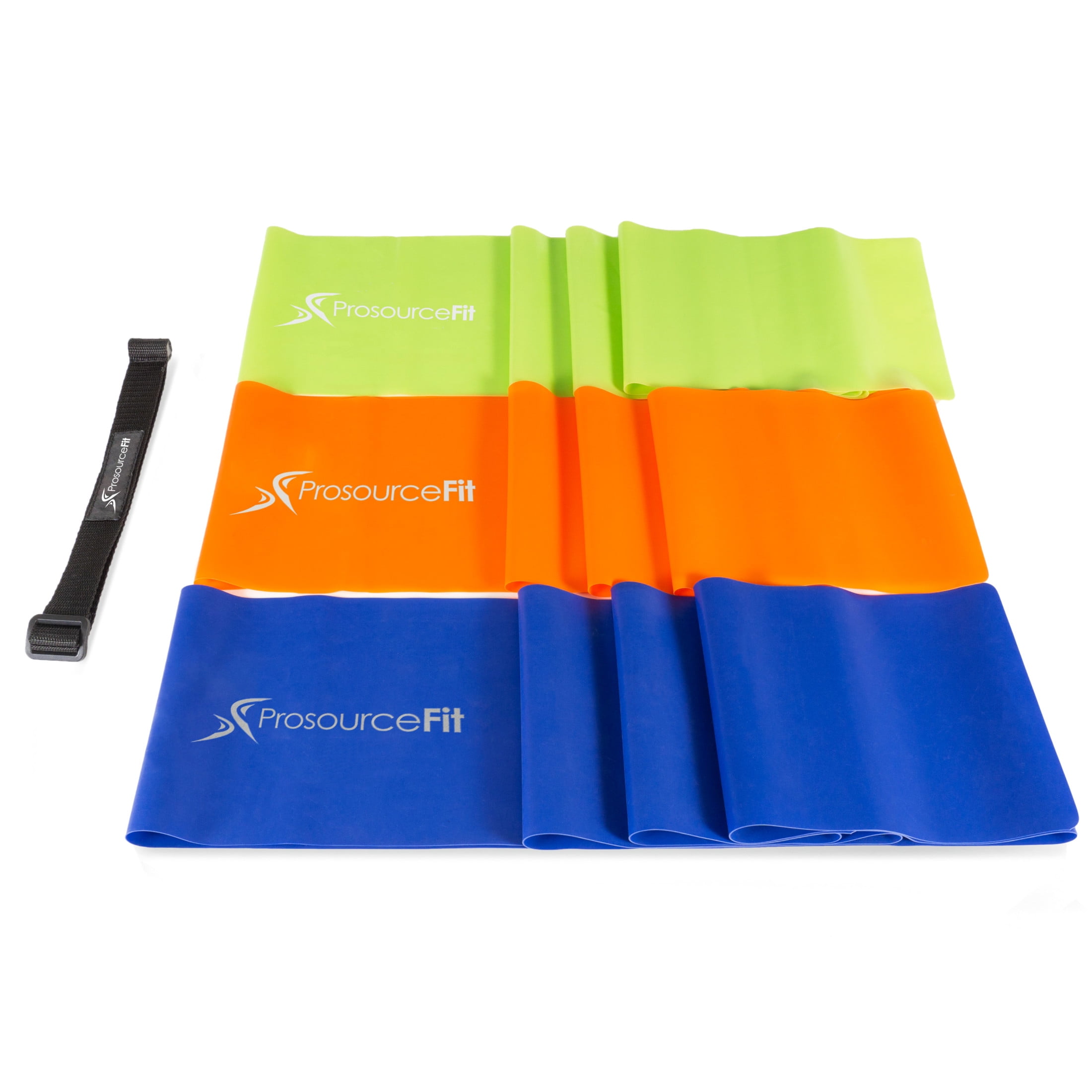 ProsourceFit Therapy Flat Resistance Bands, Set of 3
