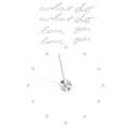 thumbnail image 4 of Innovador reloj de pared DIY elegante espejo superficie pegatina reloj moderno decoración del hogar Plata, 4 of 8