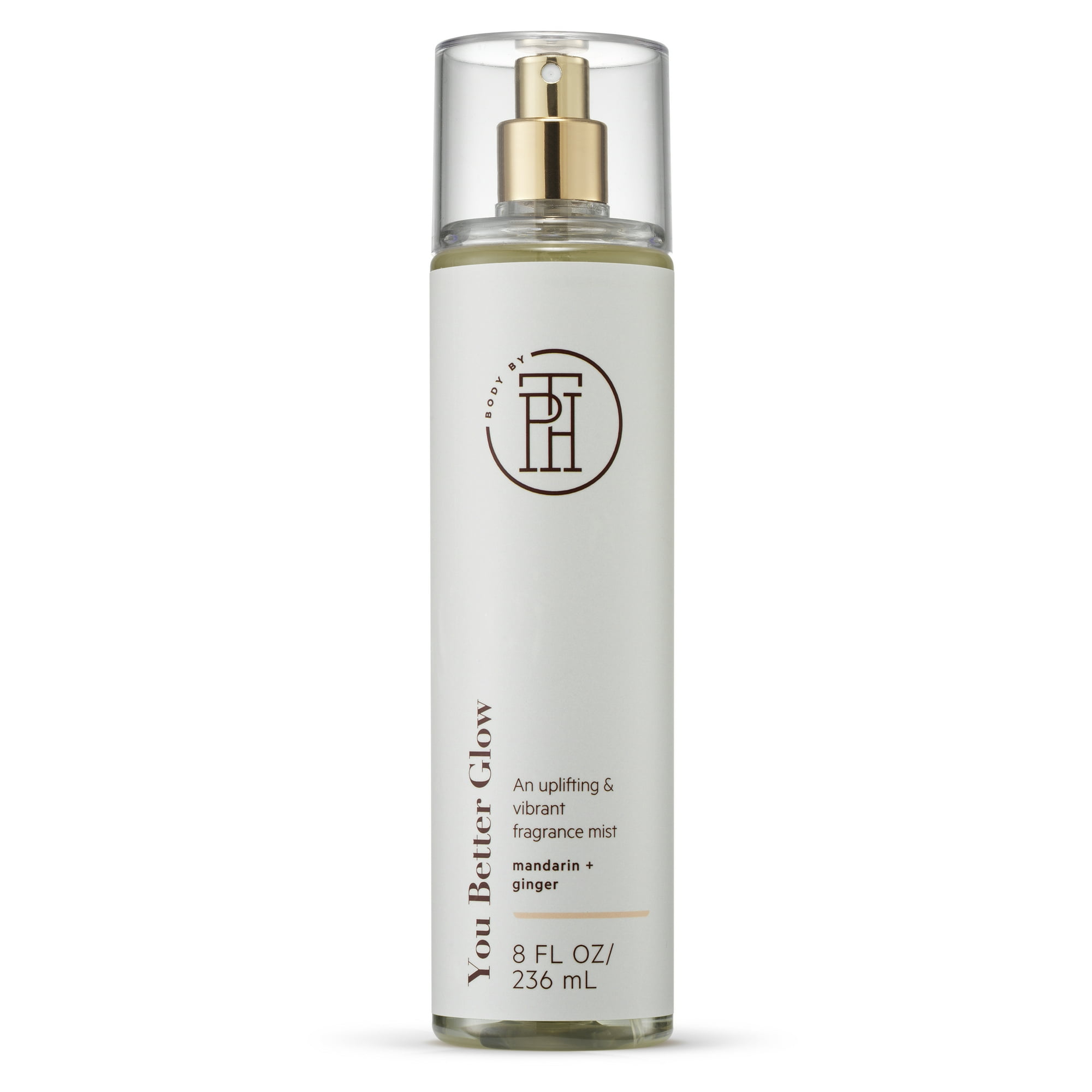 BODY by TPH You Better Glow Fragrance Mist for Women | Uplifting & Vibrant with Mandarin + Ginger Notes, 8 fl. oz.