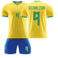 thumbnail image 1 of Ropa de entrenamiento de fútbol para niños, uniformes deportivos de fútbol para niños, ropa de entrenamiento para niños, Verano qym unisex, 1 of 2