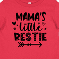 thumbnail image 4 of Inktastic Mama's Little Bestie with Arrow and Hearts Boys or Girls Baby T-Shirt, 4 of 5