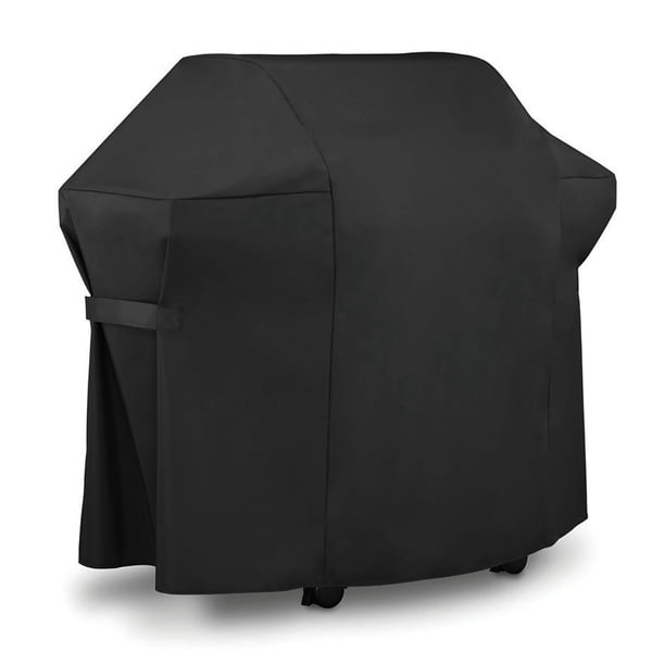 Cubierta de Barbacoa ANGGREK Tela Oxford Impermeable Negro 152x76x122 cm