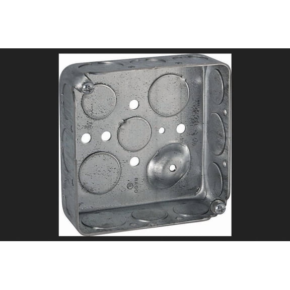RACO Steel Electrical Box 8192 - Silver