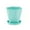 Green, variant on YiBai Outdoor Indoor Planter With Tray - Yellow