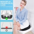 thumbnail image 3 of Cojín de Gel Espuma Viscoelástica Silla, Cojín Gel para Silla con Malla Transpirable Ciática,Alivio del Dolor de Coxis,Acogedor Cojín de Asiento de Espuma Ortopédica para Coche, 3 of 7