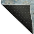thumbnail image 5 of Addison Rugs Mayfield Premium Machine Washable Traditional Formal Teal Rectangle Rug, 8' x 10', 5 of 6
