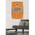 thumbnail image 2 of NBA New York Knicks - Logo 14 Wall Poster, 22.375" x 34", Framed, 2 of 3