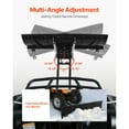 thumbnail image 3 of KFFKFF Snow Plow Kit, 60in Universal Snow Plow Attachment, Height & Left-Right Adjustable, Quick To Detach, Steel ATV Scrape Blade, 3 Mount Options, 3 of 9