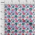 thumbnail image 2 of oneOoneCottonPoplinTwillPinkFabricAsianJapaneseKoiFishDiyClothingQuiltingFabricPrintFabricByYard56InchWide, 2 of 4
