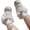 White, variant on Women's Summers Mesh Leg Sleeves Ruffle Lace Leg Warmers Flared Boot Cuffs Harajuk Leg Socks Sweet Over the Calf Socks