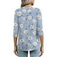 thumbnail image 4 of Womens Shirts Dressy Casual S Light Blue, 4 of 4
