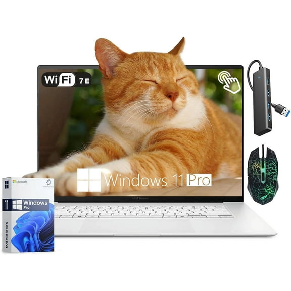 ASUS Zenbook S 16 Laptop, 16" 3K OLED Touchscreen Laptops Computer, AMD 10-core Ryzen AI 9 365, 24GB DDR5, 1TB SSD, WiFi 7, Backlit KB, Win 11 Pro