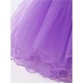 thumbnail image 6 of TSSOE Kids Girls Ballet Dance Gymnastics Leotard Bodysuit with Mesh Tutu Skirts Set Dancing Costume Lavender 6, 6 of 7