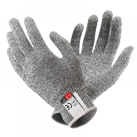 

Greyghost 1Pair Cut Resistant Gloves Class 5 Safety Cut Resistant Stab Resistant Gloves Gray S