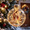 thumbnail image 7 of Plastic Christmas Ball Ornaments Nativity Scene Holy Family Hanging Decor Religious Christmas Tree Decoration, 7 of 7