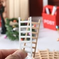 thumbnail image 4 of 5pcs 1:12 Dollhouse Miniature Furniture Wooden Ladder Stairs Home Decoration, 4 of 7
