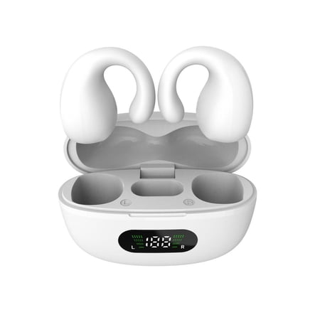 JOGZMZ Bluetooth Headphones 5.3 Wireless Earbuds Breathing Lamp Noise Reduction Bass Sports Earphones Microphone Stereo Headset