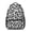 Black and White, variant on Black and White Leopard Print Backpack for School, Cute School Bag with Adjustable Shoulder Straps and Padded Back, 15.3"x11"x6.7"