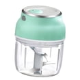 thumbnail image 3 of Picadora de Ajo Picadora de Alimentos Eléctrica USB Recargable Picadora de Verduras de Cocina Inalámbrica, 230ML Methold HA003939-02B, 3 of 7