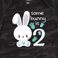thumbnail image 4 of Inktastic Somebunny is Two-Second birthday bunny Boys or Girls Baby Bodysuit, 4 of 5