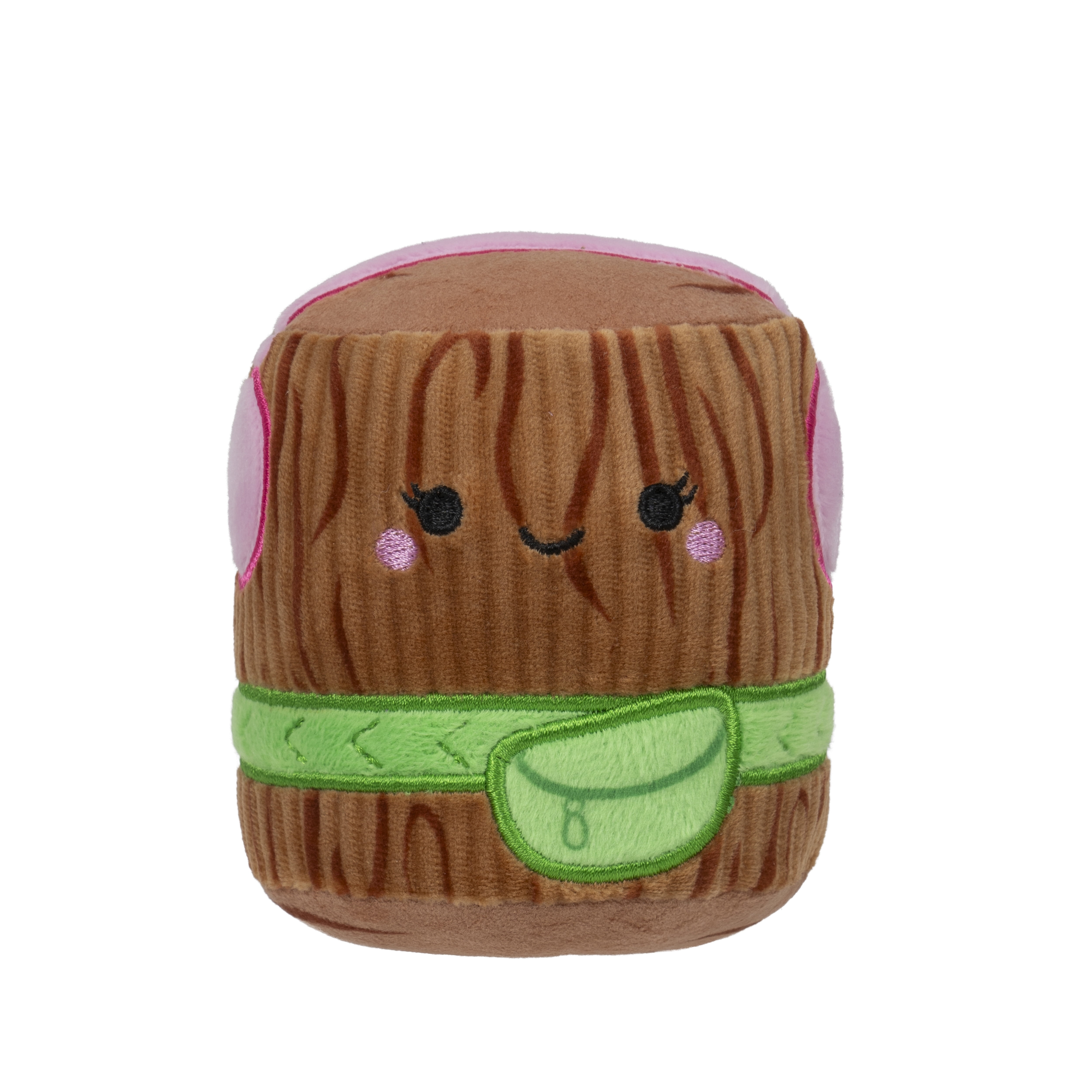 3.5 inch Jean Squirrel + Brigitte Stick Chew Mees by Original Squishmallows Plush Pet Toy 2-Pack