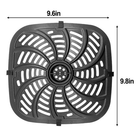 Aoqianlan Air Fryer Grill Pan for Chefman TurboTouch Easy View Air Fryer 8 QT