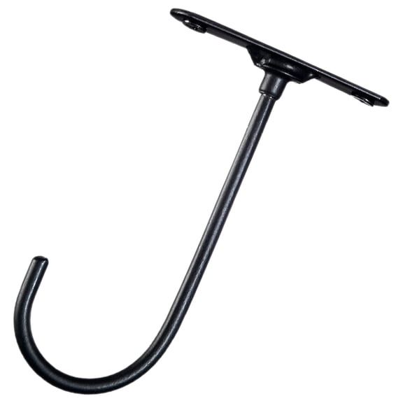 Niceauty Iron Ceiling Hook Black Heavy Duty for Home Hanging Banana Lantern Planters