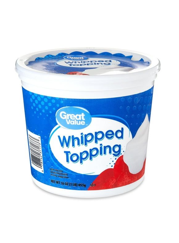 Whipped Toppings in Frozen Desserts