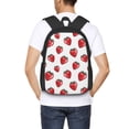 thumbnail image 6 of Daiia Hand Drawn Strawberry Backpack for Men and Women -Durable Backpack Large Capacity, Water-Resistant Bag with Adjustable Straps and Laptop Compartment, 6 of 9
