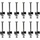 thumbnail image 1 of 12 Pack Trampoline Spacers With Screws To Fix The Trampoline - Replacement Trampoline Accessories, 1 of 5