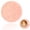 Pink, variant on Round Silicone Drain Coaster, 3.94 in Drainage Drink Coasters, Raised Lip Spill Proof Cup Pad, Heat Insulation Drink Coaster, Water Collecting Mug Mat, Multicolor Table Protector Coaster,Beige
