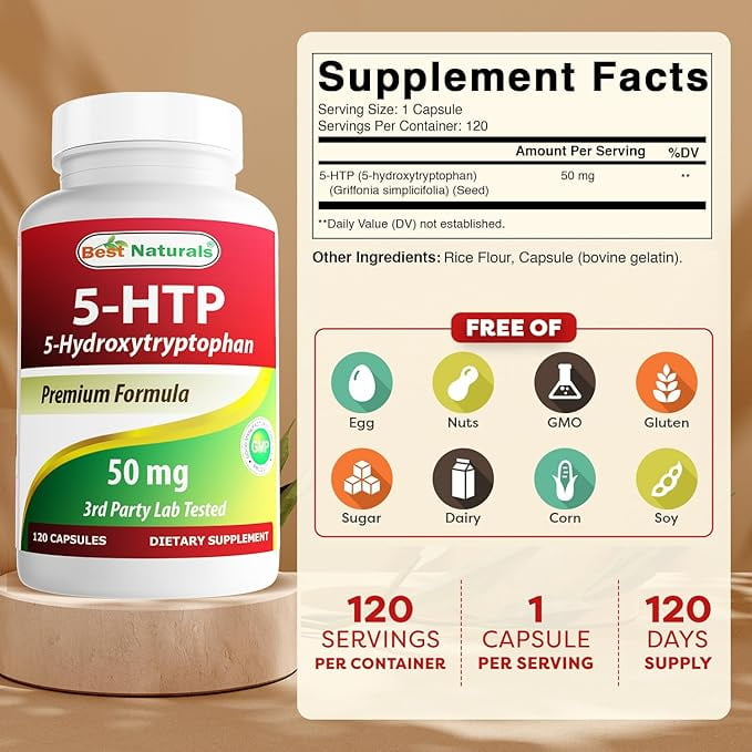can i take 5 htp and l acetyl carnitine together Best Naturals 5-HTP 50 mg Gluten-Free Amino Acid Supplements, 120 Count #catherinethal #beautyreview #whitening #bodylotion glutathione  capsule Flavor||Saveur:Wild Berries||Fruits des Champs
