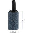 thumbnail image 3 of Piedra de aire de 1 pulgada, 10 piezas, difusor de burbujas de cilindro, piedras de aire para bomba de tanque de peces de acuario, gris/azul Sincero  Hogar, 3 of 6