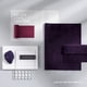 thumbnail image 4 of Ningye Zi Light Luxury Velvet Curtains Dark Purple Curtains for Living Dining Room Bedroom Full Blackout Velvet Curtains Custom, 4 of 5