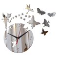 thumbnail image 2 of Reloj de pared 3D decorativo con adhesivo extraíble de acrílico, espejo DIY para dormitorio y oficina Argenta2, 2 of 8