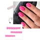thumbnail image 3 of Uñas postizas a presión - Uñas cortas a presión - Uñas postizas cortas con pegamento reutilizable - Uñas en 12 tamaños, parche para uñas de 2 ml, 3 of 3