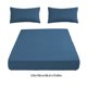 thumbnail image 3 of CaiYueKe Fitted Sheet Set with Pillowcases Bed Sheets 3 Piece Deep Pocket Mattress Cover Soft Breathable Stretch Fabric Bedding Set Wrinkle Resistant for Home Hotel, 3 of 7